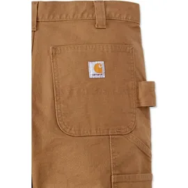 CARHARTT Duck Double Front Cargohose - Braun W42/L32