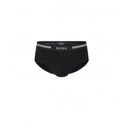 BOSS für Herren. 50475395 Original Traditionelle schwarze Boxershorts (XXL), Lässig, Baumwolle
