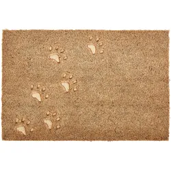 Fußmatte TARLAC 40 x 60 cm Kokosfasern Naturfarben