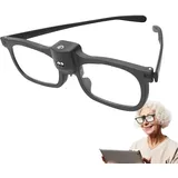 Lesebrille mit Licht, 1,8-fache LED-Lesebrille, LED-Lesebrille zum Lesen, leichte Lesebrille für Männer und Frauen, 1, 250 Degrees - 250 degrees