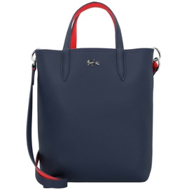 Lacoste Anna Reversible Canvas Tote Bag marine rouge