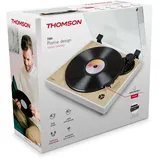 Thomson TT301 Plattenspieler Weiß und Holz