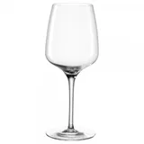 LEONARDO Rieslingglas Cesti 280 ml, 6 Stück, Schwarz/Transparent, Weingläser, Transparent, Schwarz