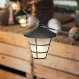 esotec Solar-Lichterkette Laterne Außen solarbetrieben Anzahl Leuchtmittel 10 LED Warmweiß -