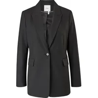 S.Oliver BLACK LABEL Longblazer, mit extravaganten 4-Knopf-Manschetten an den Ärmeln s.Oliver BLACK LABEL schwarz