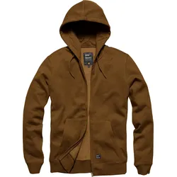 Vintage Industries Redstone, Kapuzenjacke - Braun - S