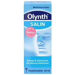 Olynth SALIN befeuchtende Nasentropfen auch für Babys geeignet