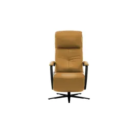 Hukla Relaxsessel Pierre Leder 75 x 117 x 87 cm Gelb elektrisch