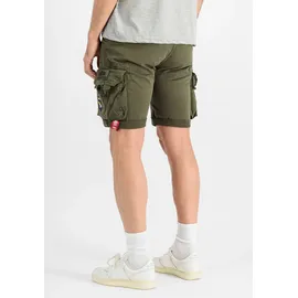 Alpha Industries Crew Patch Kurze Hose Dark Olive 31