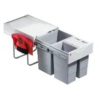 HAILO Raumspar-Tandem-H 20 l Grau/Schwarz