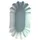 Papstar Pappschalen eckig 9 cm x 14 cm 250 St. Weiß