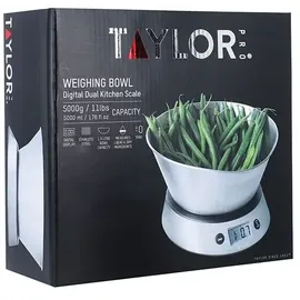 Taylor Typscale5bowl 5kg Küchenwaage - Grey