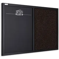 ALLboards Kombinations-Tafel 60 x 40 cm Schwarz