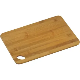KESPER | Schneidebrett mit Aufhängeloch, Material: Bambus, Maße: 35 x 24 x 0,8 cm, Farbe: Braun | 58330