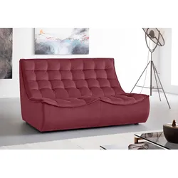 CALIA ITALIA 2-Sitzer »Banjo, italienisches Doppelsofa, als 2-Sitzer oder als Modulsofa«, Design und Komfort im Einklang CALIA ITALIA amaranto