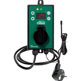 Bio Green Digitalthermostat, Grün, Schwarz