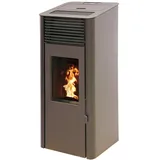 Interstoves Pelletofen Donatello 9 kw schwarz - Fernbedienung und WLAN fähig