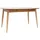 miliboo Ausziehtisch 90 x 75 x 90 cm braun