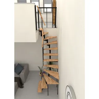 Minka Mittelholmtreppe Joker Turn 187-304 cm Holz