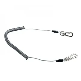 Herbertz Spiralkabel 28 cm - Sicherungskabel Outdoor & Radsport 28