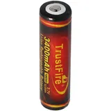 Trustfire 18650 3400mAh 3,6V - 3,7V 68,9x18,41mm PCB geschützter Li-Ion-Akku (Flame)