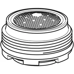 Geberit Strahlregler für Geberit ONE Waschtischarmatur eckiges Design 244303001