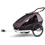 CROOZER Kinderfahrradanhänger Kid Vaaya 2 Blossom Red