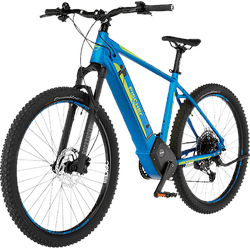 FISCHER MONTIS 6.0i Mountainbike (Laufradgröße: 29 Zoll, Unisex-Rad, 504 Wh, Blau matt)