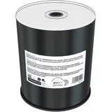 MediaRange CD-R 700Mb|80Min 52-fache Schreibgeschwindigkeit, vollflächig bedruckbar (Tintenstrahldrucker), Waterguard Weiß, wasserfest, voll Metallisiert, Silberne Schreibseite