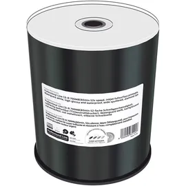 MediaRange CD-R 700 MB, 100 Stück(e), 120 mm, 80 min, Silber