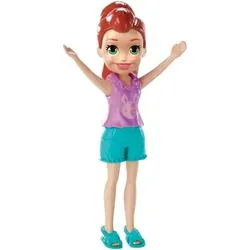 MATTEL GCD63-FWY25 Polly Pocket Puppe mit trendigem Outfit