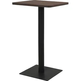 vidaXL Bistrotisch 70 x 70 x 107 cm Dunkle Esche