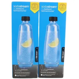 Sodastream Glasflasche 1L transparent