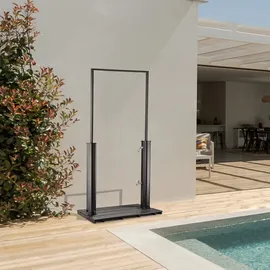 Home Deluxe Solardusche PAROS Anthrazit