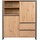 Finori Highboard DENVER B/H/T 120x140x40 cm,