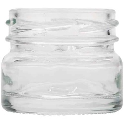 Vlakke ronde pot, 30 ml, monding: twist-off (TO 43)