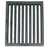 Chm - Ofenrost 18x22 Cm Gussrost Kaminrost Eckig Ascherost Tafelrost Gusseisen