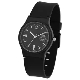 Q&Q Herrenuhr Silikon Mineralglas