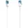 Hama Netzwerkkabel CAT-6a 10 Gbit/s U/UTP flach 15 m