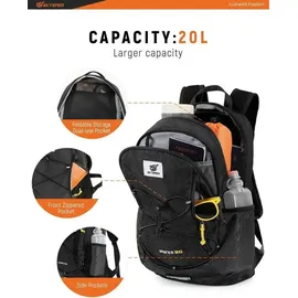 luxuskollektion Faltbarer Rucksack 20L pink