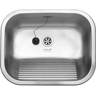 Edelstahl Ausgußbecken, Handwaschbecken, Wandmontage
