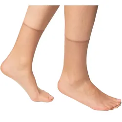 DIM Damen Söckchen Teint De Soleil 17 DEN