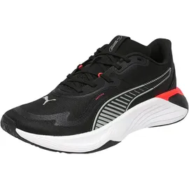 Puma PWR Hybrid Herren Black/White/Glowing Red/Gray Echo 36