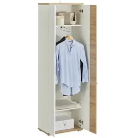 Sconto Sinsao Garderobenschrank 60 x 38 x 200 weiß