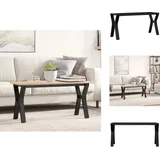 Couchtisch-gestell In Y-form 90x30x43 Cm Gusseisen - Industrielles Design - Metallmöbel - Couchtisch Gestell - Tischbeine - Y-förmige Beine