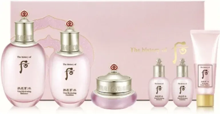 The History of Whoo - Gongjinhyang Beruhigendes Lotion- und Emulsions-Set (6-teiliges Set)