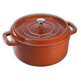 Staub Cocotte 22 cm rund zimt