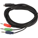 Mini-din-9-pin-auf-3,5-mm-klinkenstecker-adapterkabel Für Lautsprecher, Verstärker Und Musikinstrumente