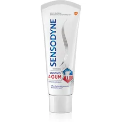 Sensodyne Sensitivity & Gum Whitening bleichende Zahnpasta zum Schutz von Zähnen und Zahnfleisch 75 ml