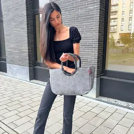 Reisenthel Loopshopper M grau 40 x 26 x 20 cm